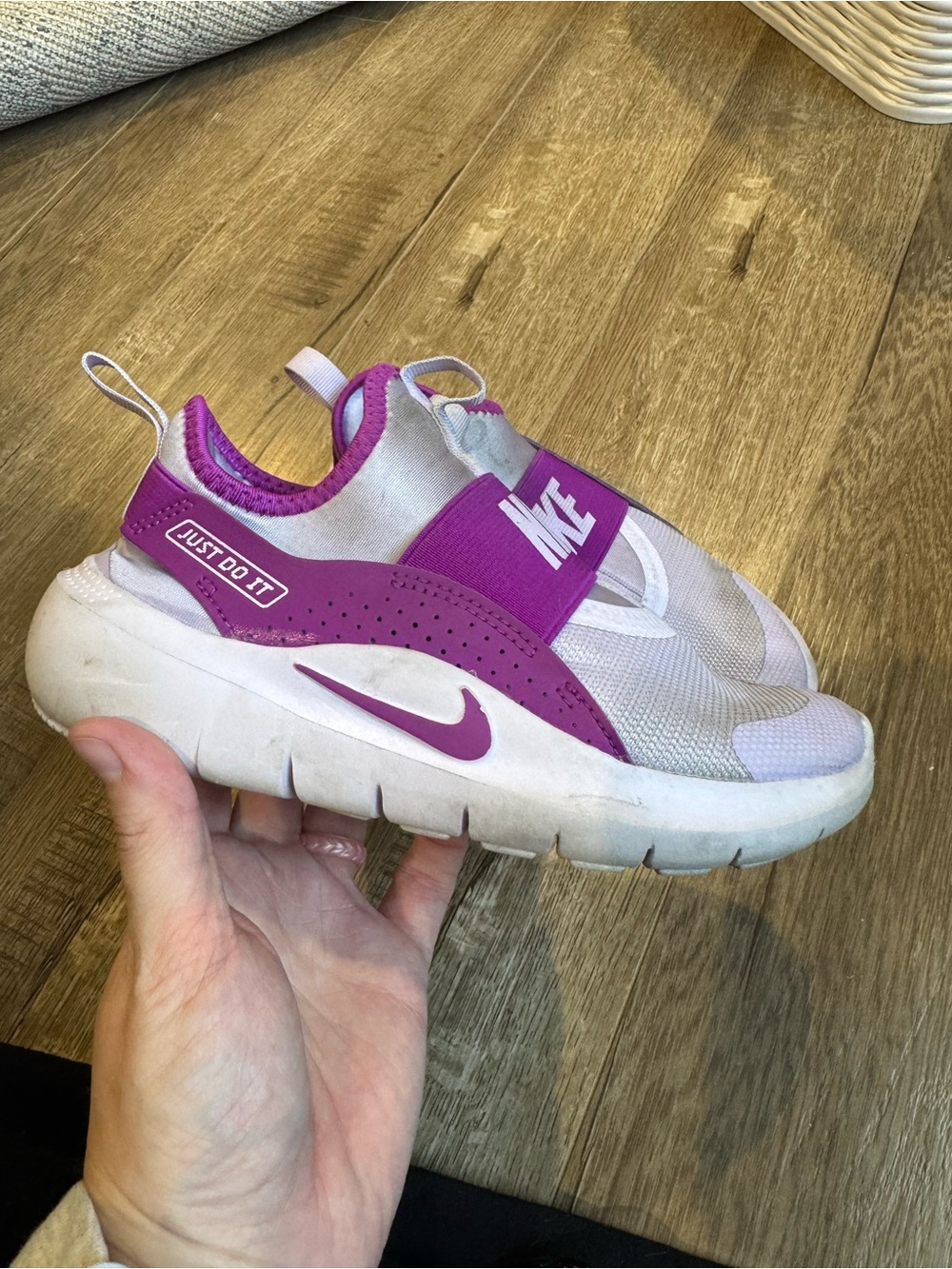 Nike Kids Flex Runner Purple GUC Size 1